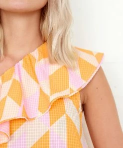 Second Female Dorit Marigold One Shoulder Dress