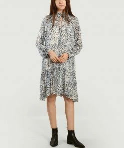 Second Female Blue and White Clouds Dress