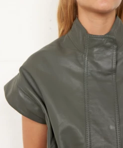 Second Female Waistcoat Indai Leather