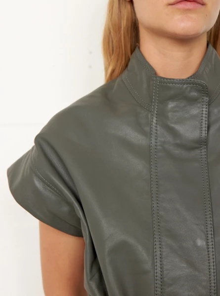 Second Female Waistcoat Indai Leather