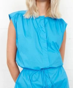 Second Female Dagny Dress - Bright Blue