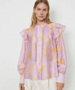 Second Female Lyna Blouse - Orchid Bloom