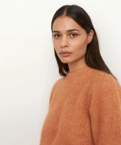 Second Female Brooky Toasted Nut Puff O-neck Knit