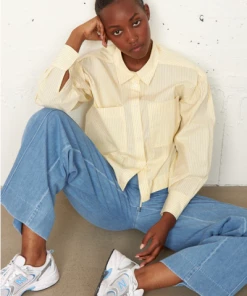 Second Female Trousers Ingrid Light Denim