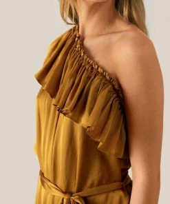 Second Female Tapenade Dress Adelyn One Schoulder