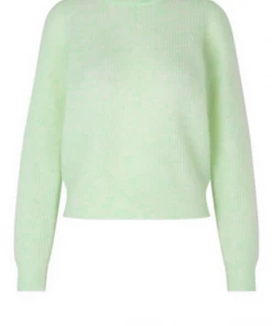 Second Female Brook Knit Crew Neck Jumper - Light Aqua