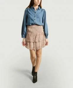 Second Female Nude Short Crayon Skirt