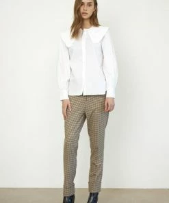 Second Female Checked Aroa Pants