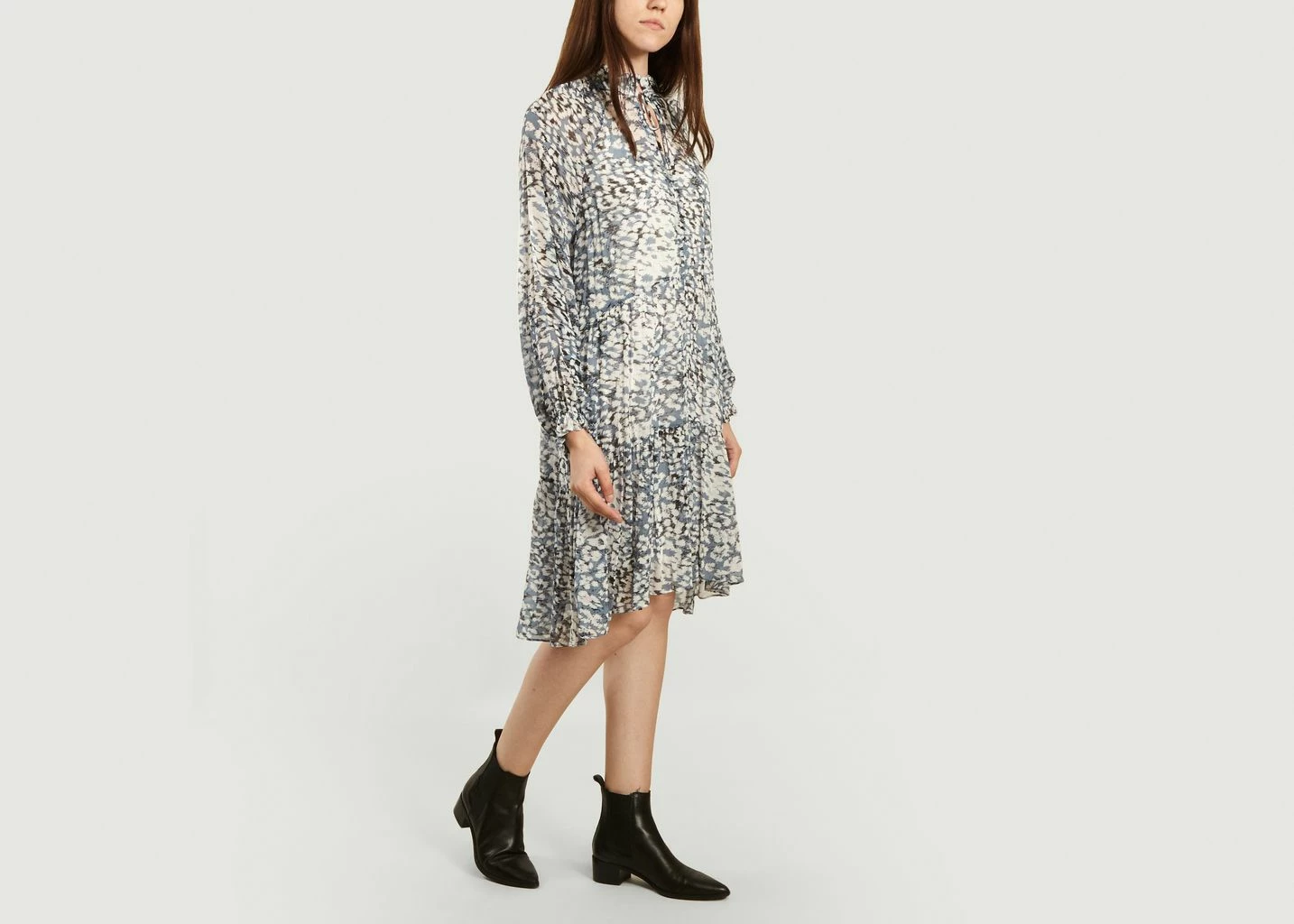 Second Female Blue and White Clouds Dress