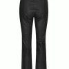 Second Female Joy Black Leather Leggings