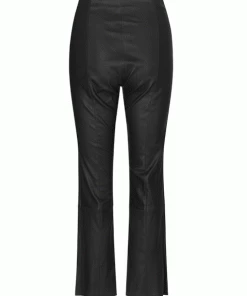 Second Female Joy Black Leather Leggings