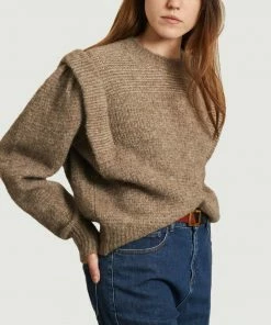 Second Female Abby Sweater With Shoulder Pads