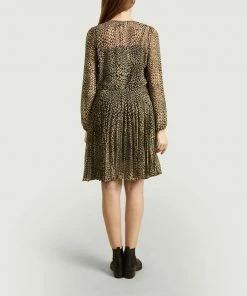 Second Female Black Real Short Dress