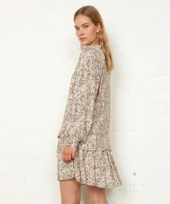 Second Female Golden Brown Lotus Blouse