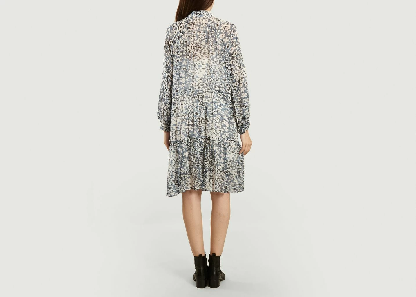 Second Female Blue and White Clouds Dress