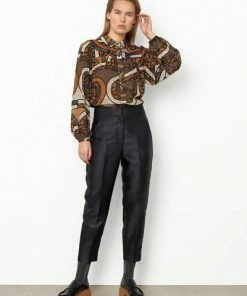 Second Female Second Female Cherine Cropped Trouser - Black