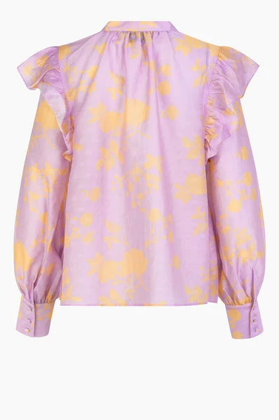 Second Female Lyna Blouse Orchid Bloom