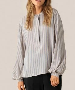 Second Female Loga Striped Blouse