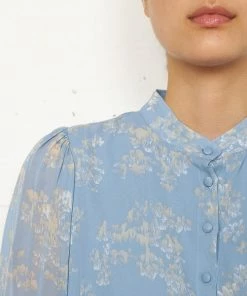 Second Female Ashley Blue Aster Dress