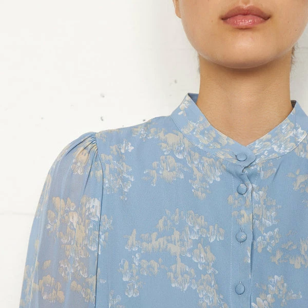 Second Female Ashley Blue Aster Dress