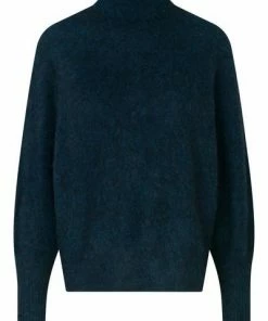 Second Female Irza Knit T-Neck Indigo