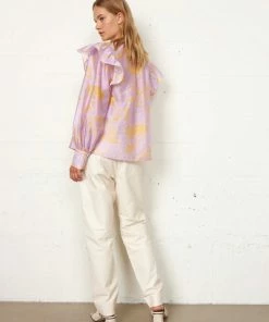 Second Female Lyna Blouse Orchid Bloom