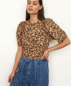 Second Female Mayda Blouse Toasted Nut