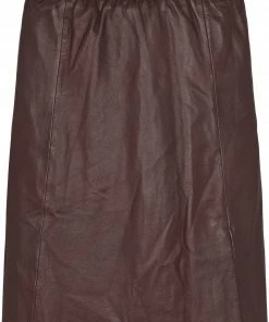 Second Female Brown Melvin Leather Port Royale Skirt