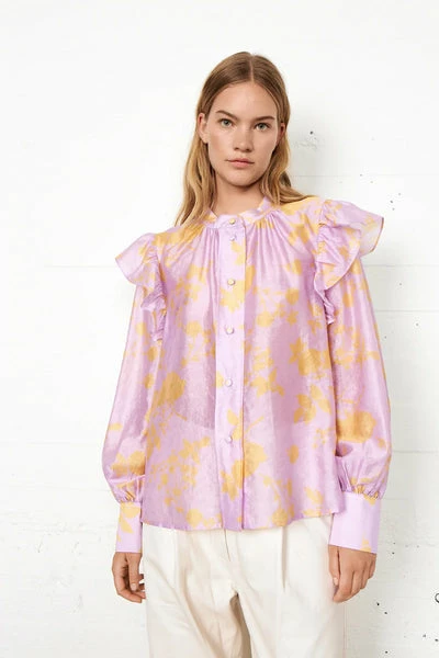Second Female Lyna Blouse Orchid Bloom