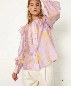 Second Female Lyna Blouse - Orchid Bloom