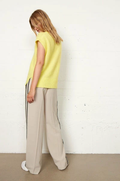 Second Female Brook Boxy Knit - Limelight