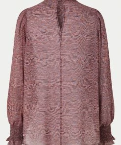 Second Female Venezia Blouse In Dusky Pink