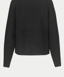 Second Female Brook Knit O Neck Black