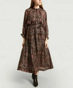 Second Female Black Signe Long Dress