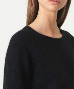 Second Female Brook Knit O Neck Black