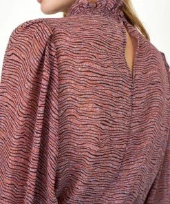 Second Female Venezia Blouse In Dusky Pink