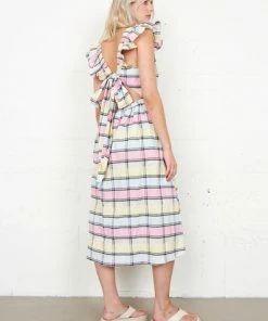 Second Female Bertine Rosebloom Strap Dress