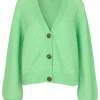 Second Female Brook Absinthe Green Cardigan