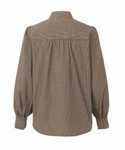 Second Female Cool Brown and Black Ellen Shirt