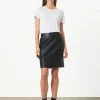 Second Female Barry Leather Midi Skirt