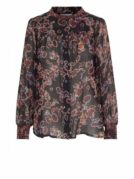 Second Female Miao Printed Blouse