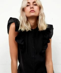 Second Female Kimma Top Black