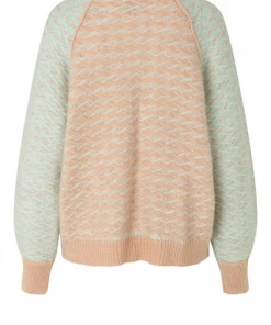 Second Female Gudrune O-Neck Knit - Wheat