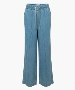 Second Female Light Blue Denim Ingrid Trousers