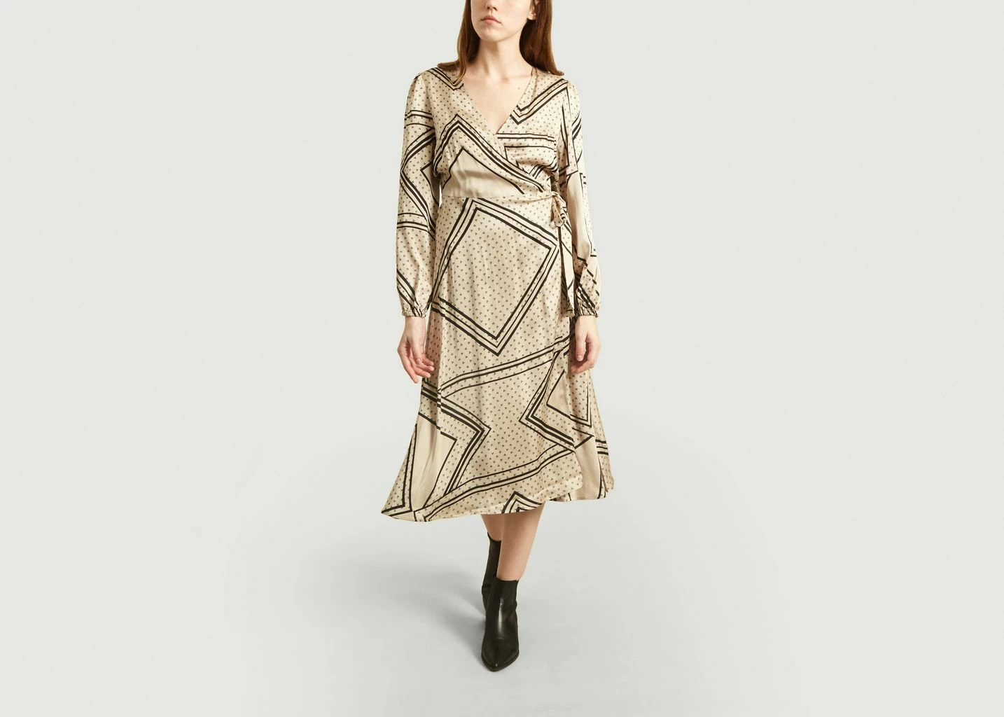 Second Female Ecru Abbey Stone Isa Long Dress