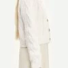 Second Female Samsoe Samsoe Molli Whisper White Cardigan