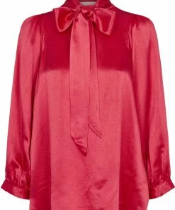 Second Female Moonlight Blouse Rose Red