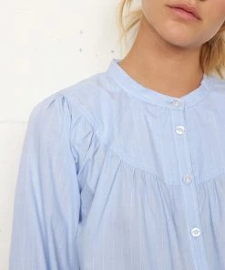 Second Female Brunnera Blue Clematis Blouse