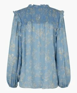 Second Female Ashley Blue Aster Shirt