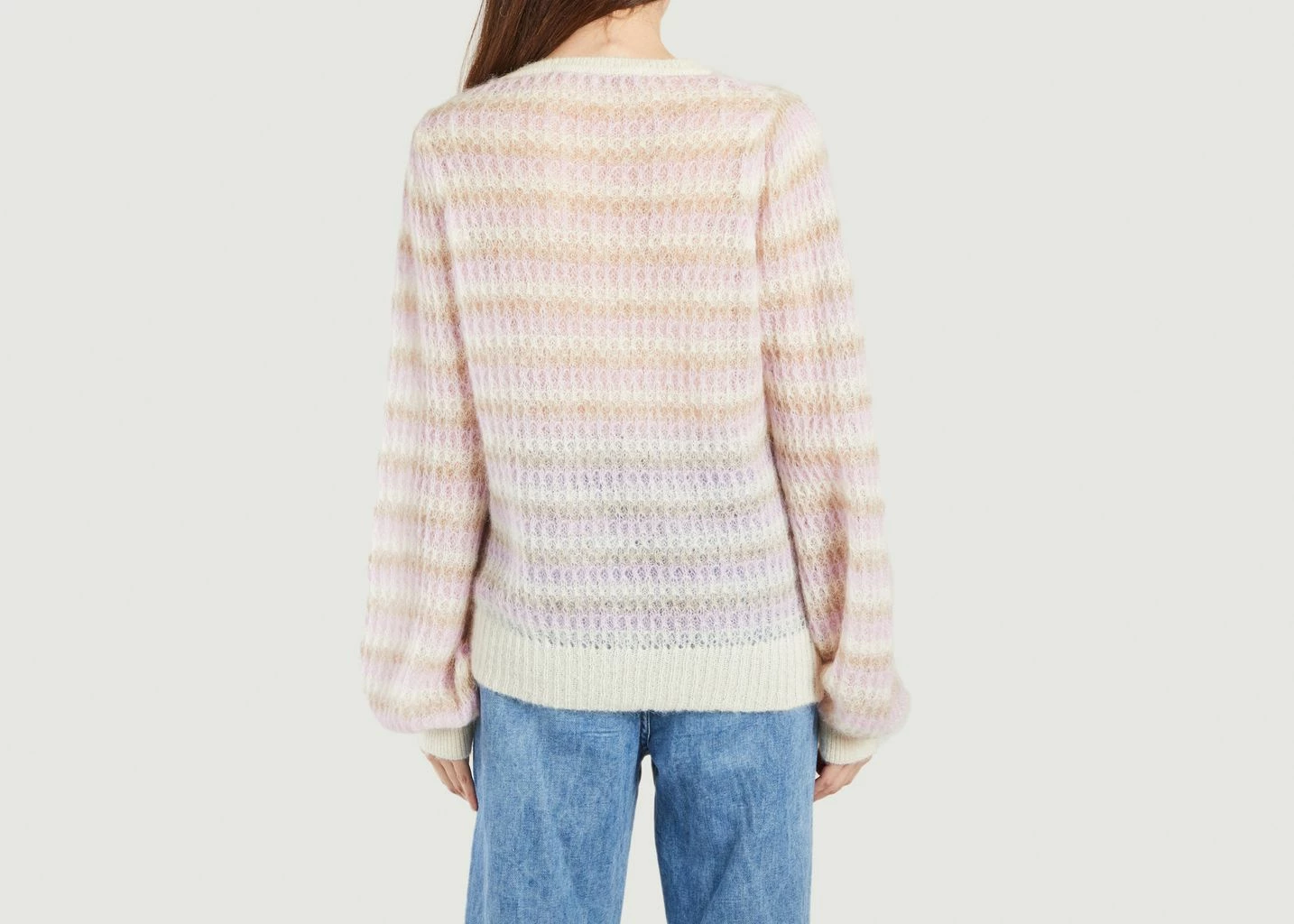 Second Female Yolan Striped Knit Sweater